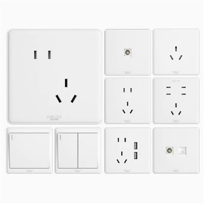 Plastic Switch and Socket Panels