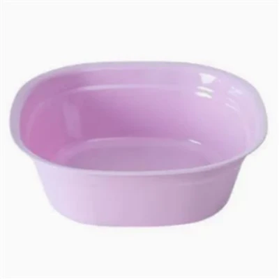 White Plastic Wash Basin